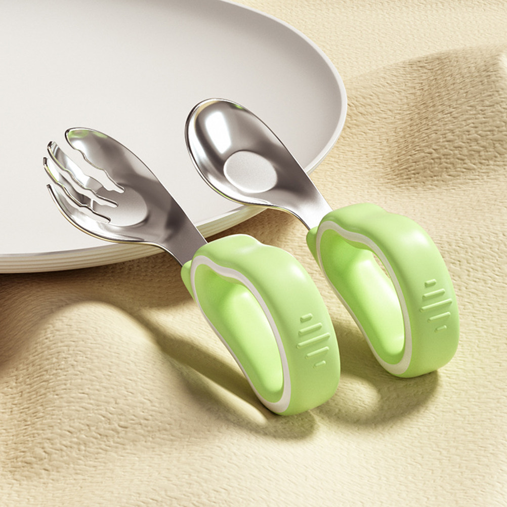 Baby Food Utensils Set - 1 conjunto de talheres infantis para