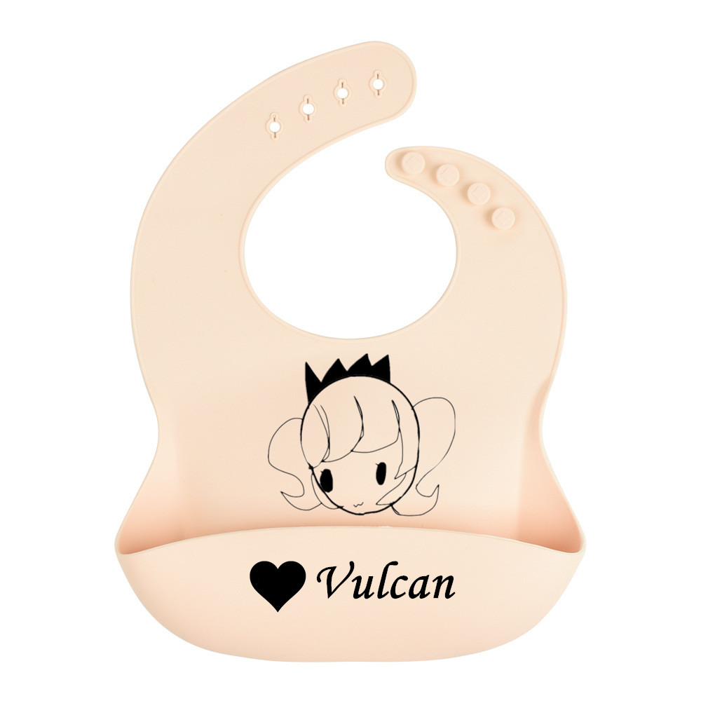 Baby Food Name - Personalizado qualquer nome babadores do bebê