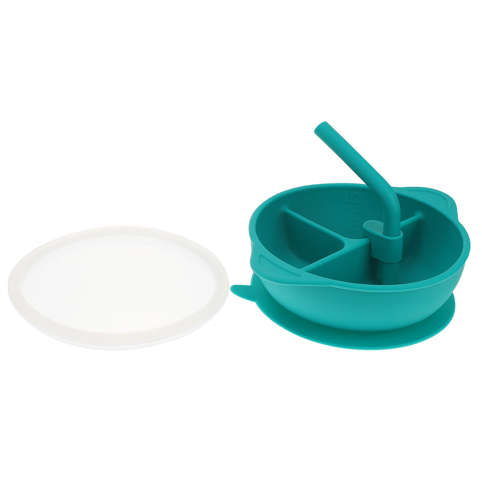 Baby Food Dessert - Prato de jantar de silicone anti-quebra,