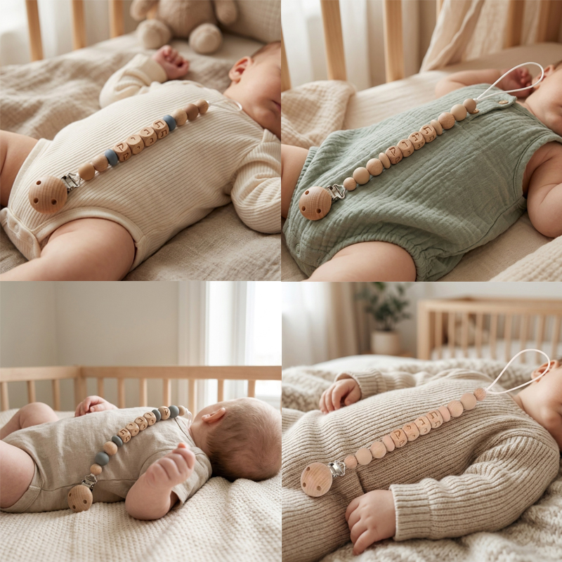 Baby Food Name - Chupeta Personalizada com Nome Hebraico para