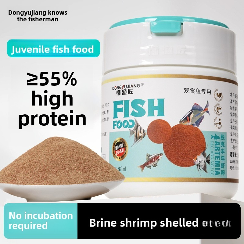 Baby Food Shrimp - Camarão instantâneo de salmoura para bebê