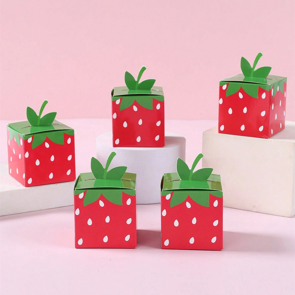 Baby Food For 2 Year Old - 10 pçs frutas doces morango tema
