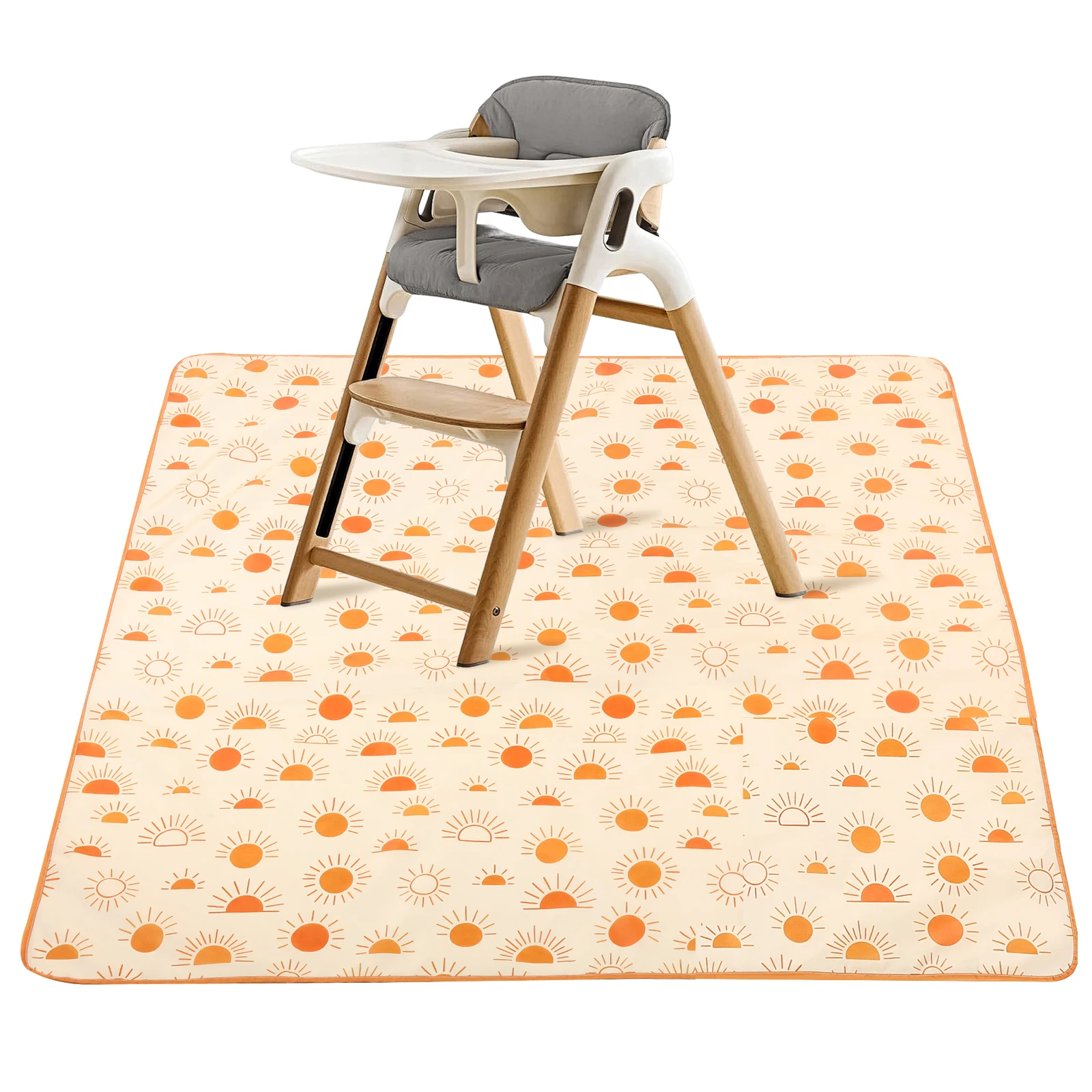 Highchair Splash Mat - Tapete Protetor Impermeável para Cadeira de