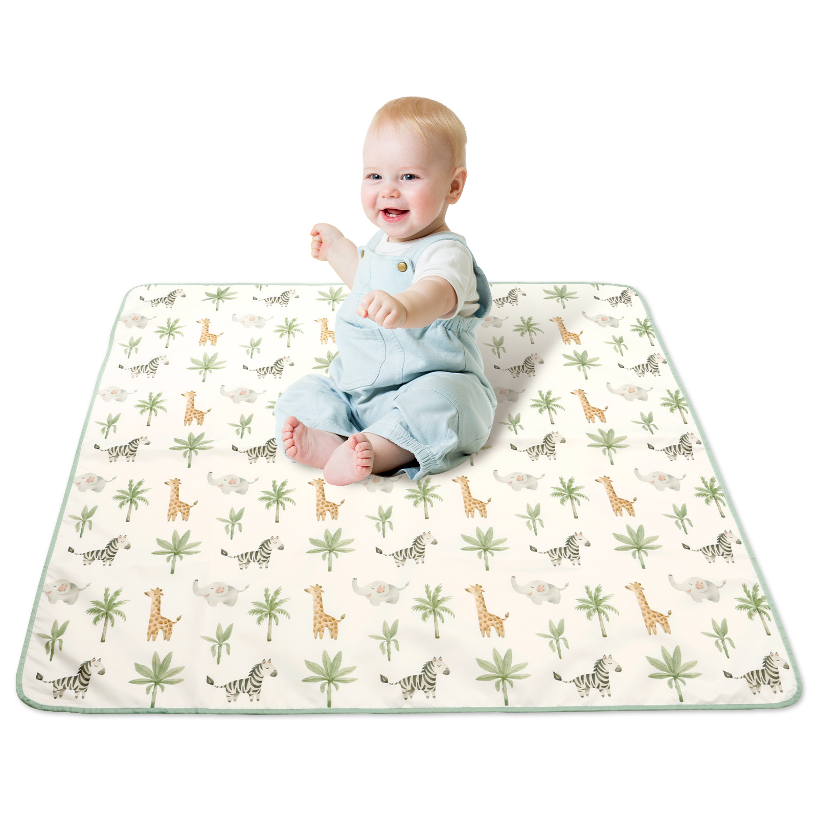 Highchair Splash Mat - Tapete de cadeira de poliéster para