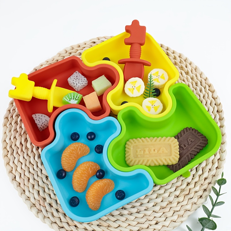 Baby Food Utensils Set - 6 pçs/set utensílio de alimentação de