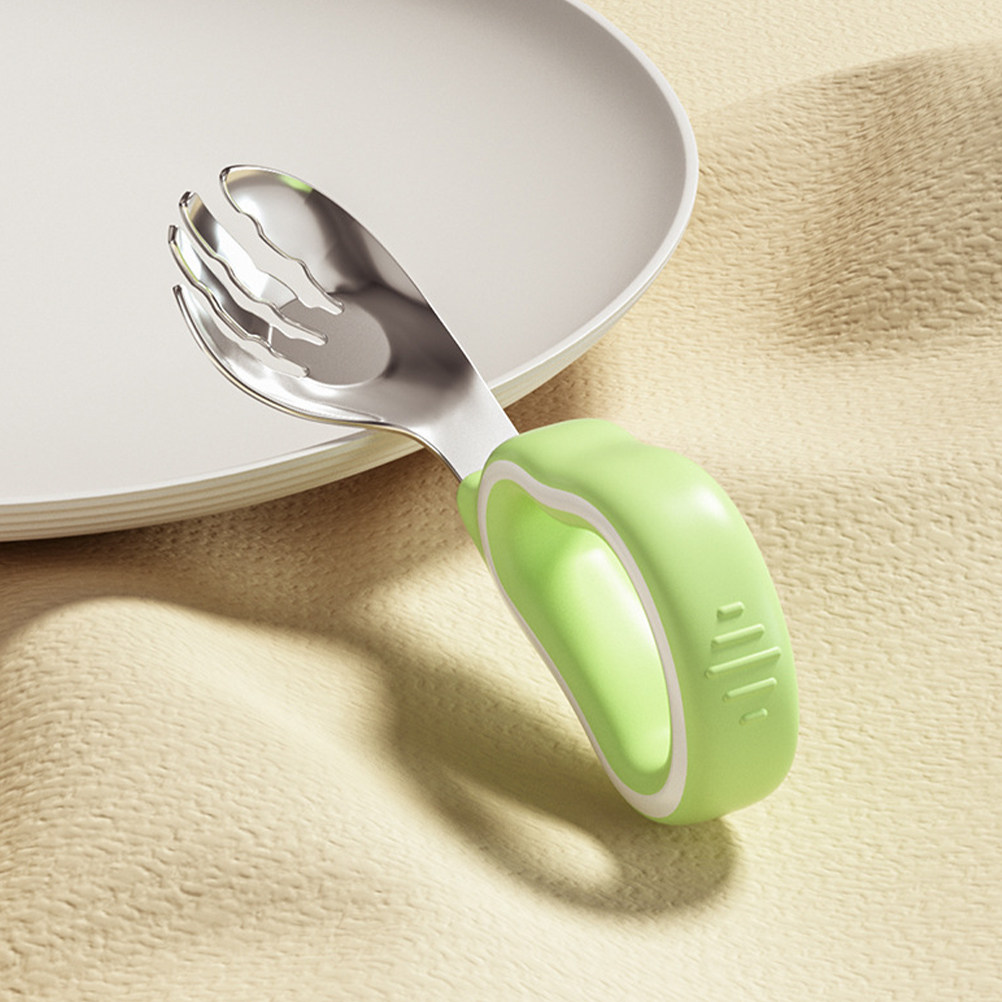 1 conjunto de talheres infanti - Baby Food Utensils Set avaliação e preço