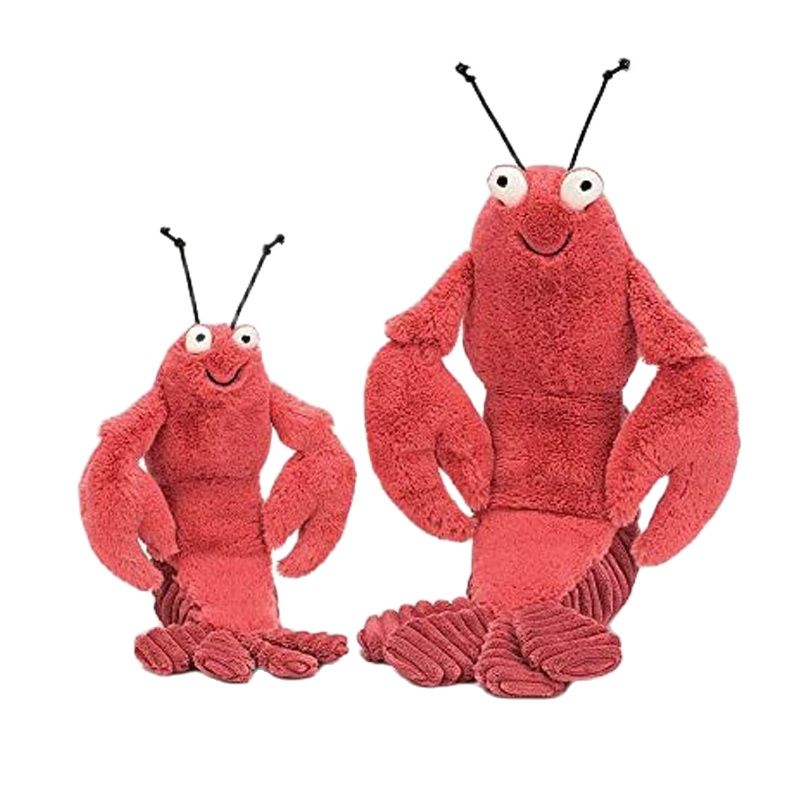 Novo larry lagosta brinquedos  - Baby Food Shrimp avaliação e preço