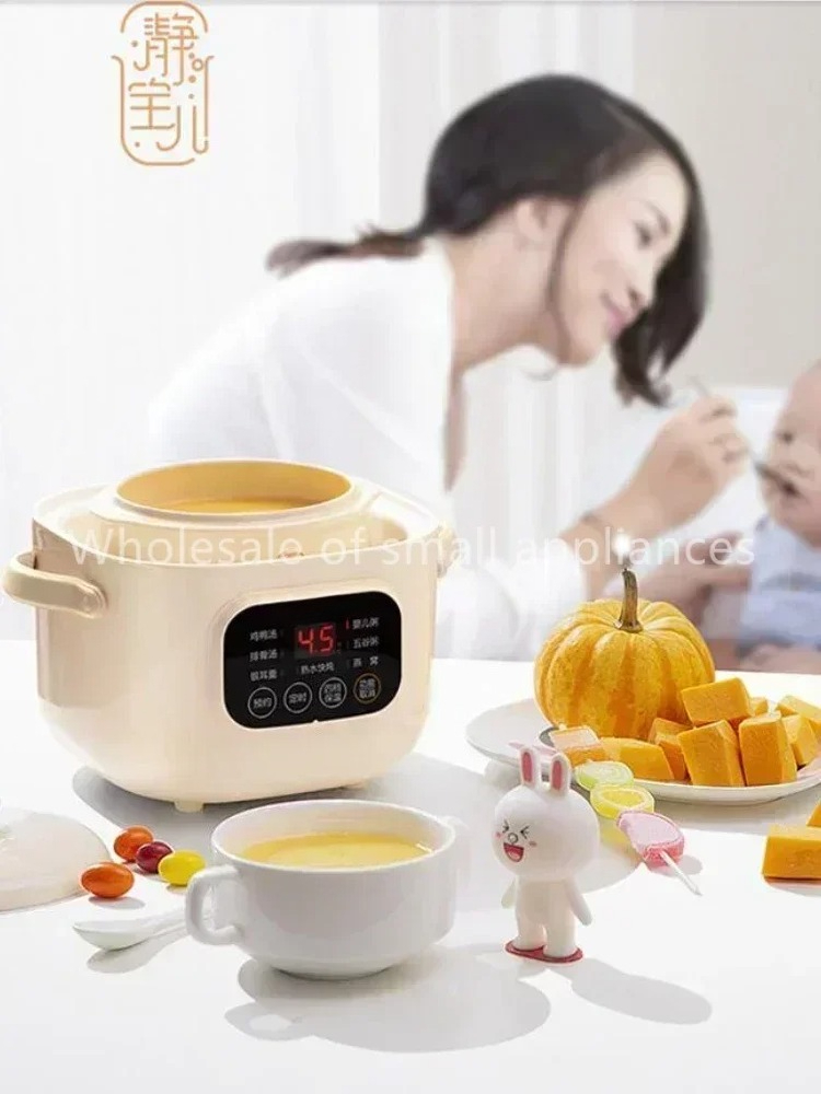 220v cerâmica elétrica lento s - Baby Food Dessert avaliação e preço