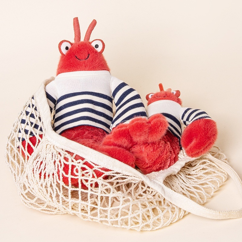 Novos Brinquedos de Pelúcia do - Baby Food Shrimp avaliação e preço