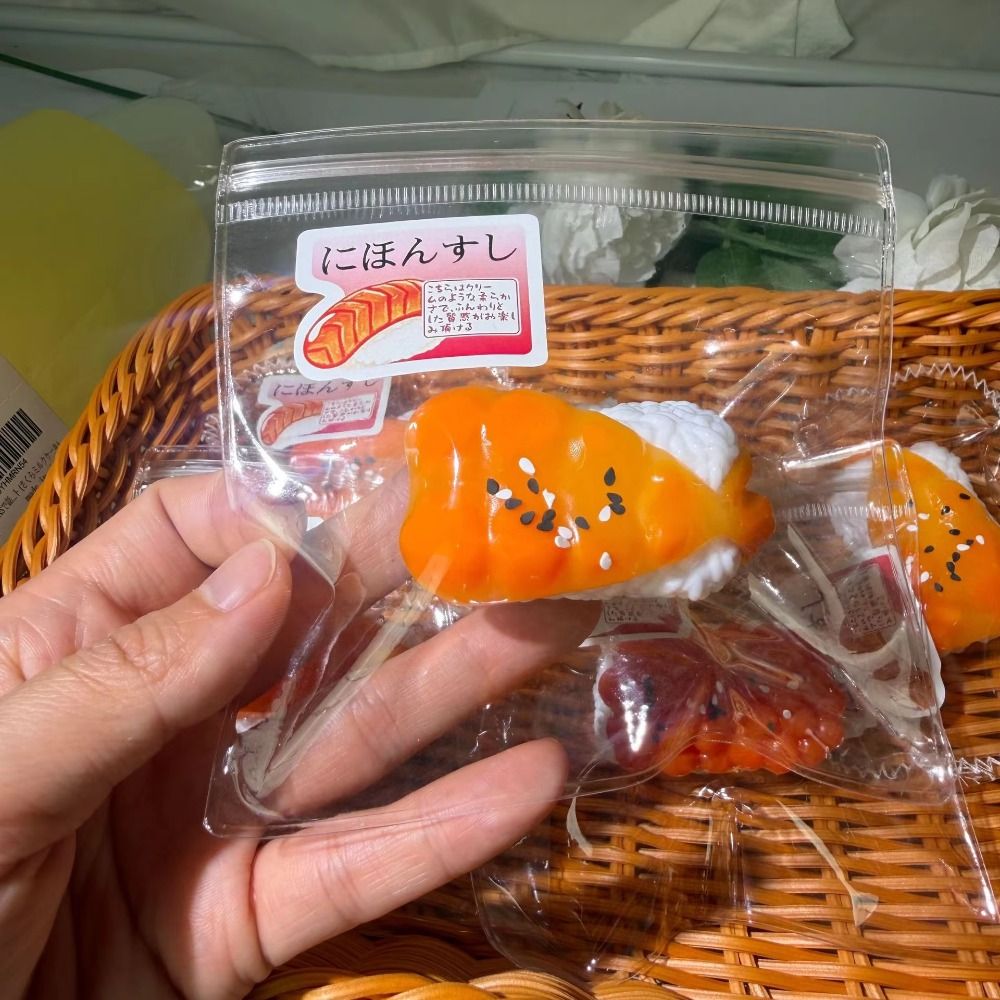 Brinquedo Sensorial de Silicon - Baby Food Shrimp avaliação e preço