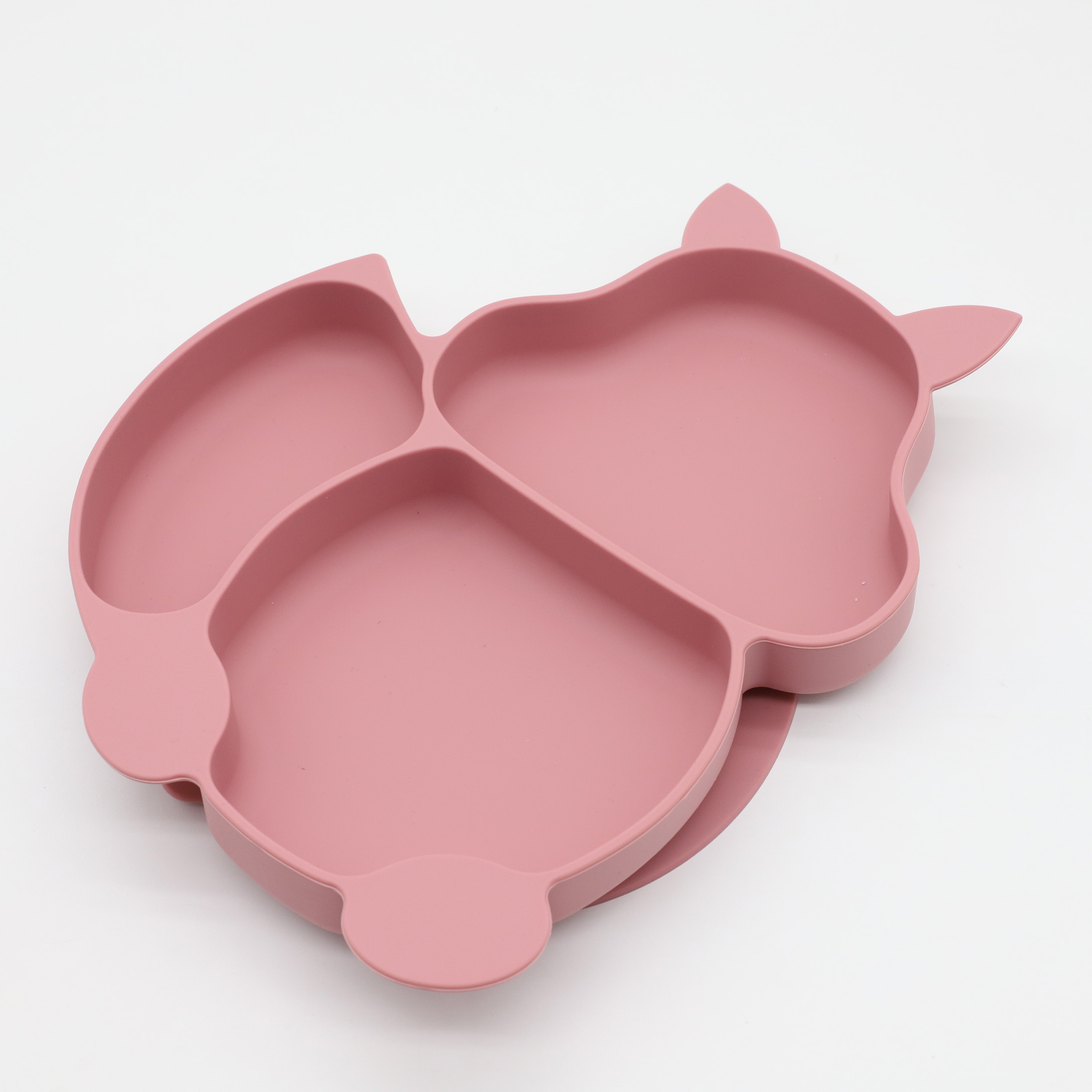 Silicone prato com forte sucçã - Baby Food Utensils Set avaliação e preço