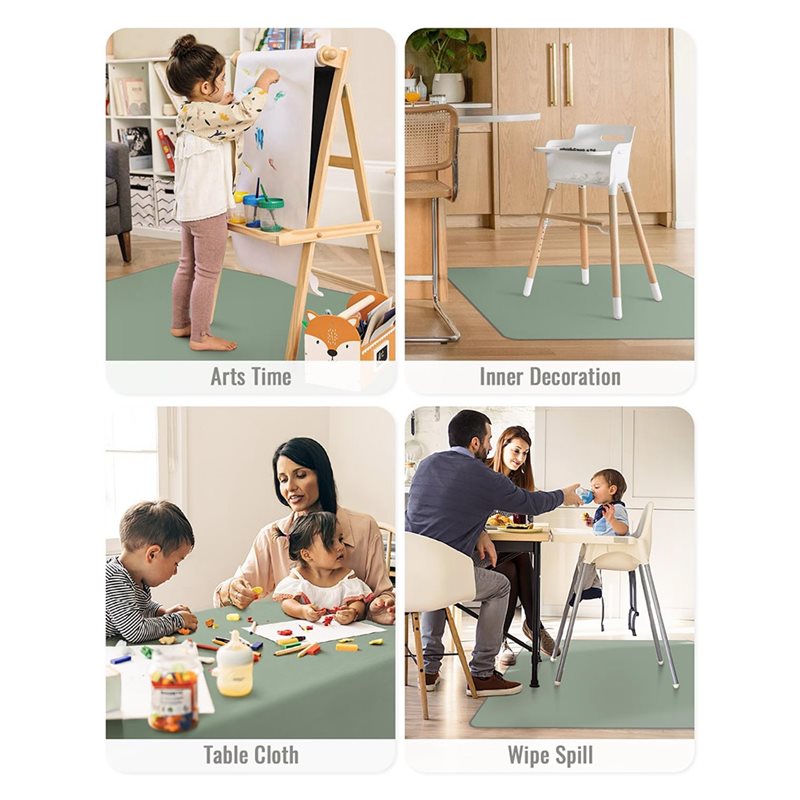 Tapete Protetor Lavável e Impe - Highchair Splash Mat avaliação e preço