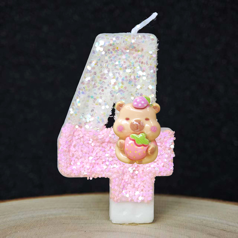Novo capivara velas bolo decor - Baby Food For 2 Year Old avaliação e preço
