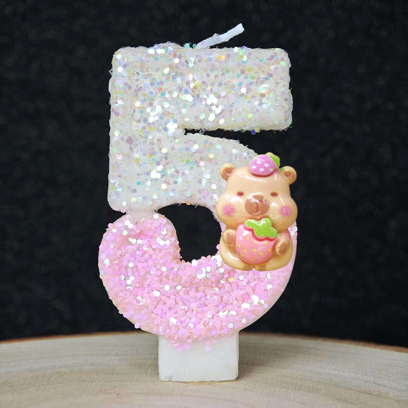 Novo capivara velas bolo decor - Baby Food For 2 Year Old avaliação e preço