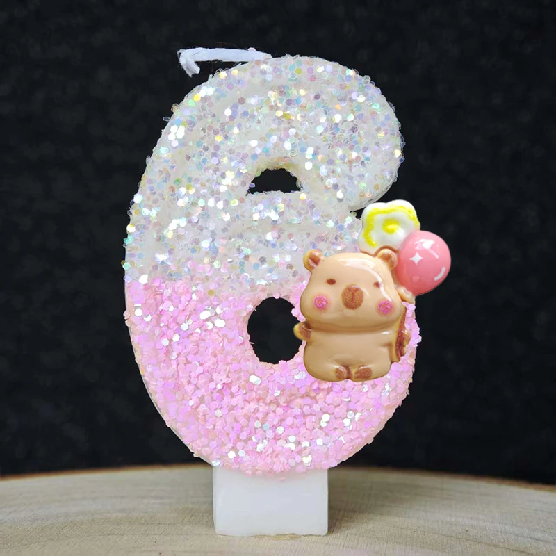 Novo capivara velas bolo decor - Baby Food For 2 Year Old avaliação e preço