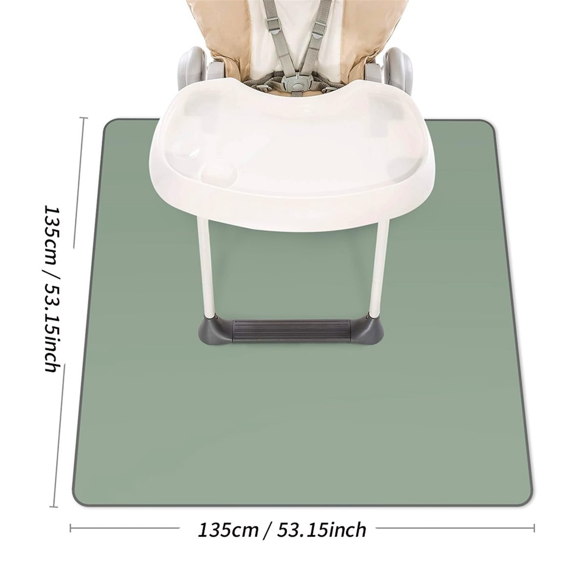 Grande Desconto em Tapete Prot - Highchair Splash Mat avaliação e preço