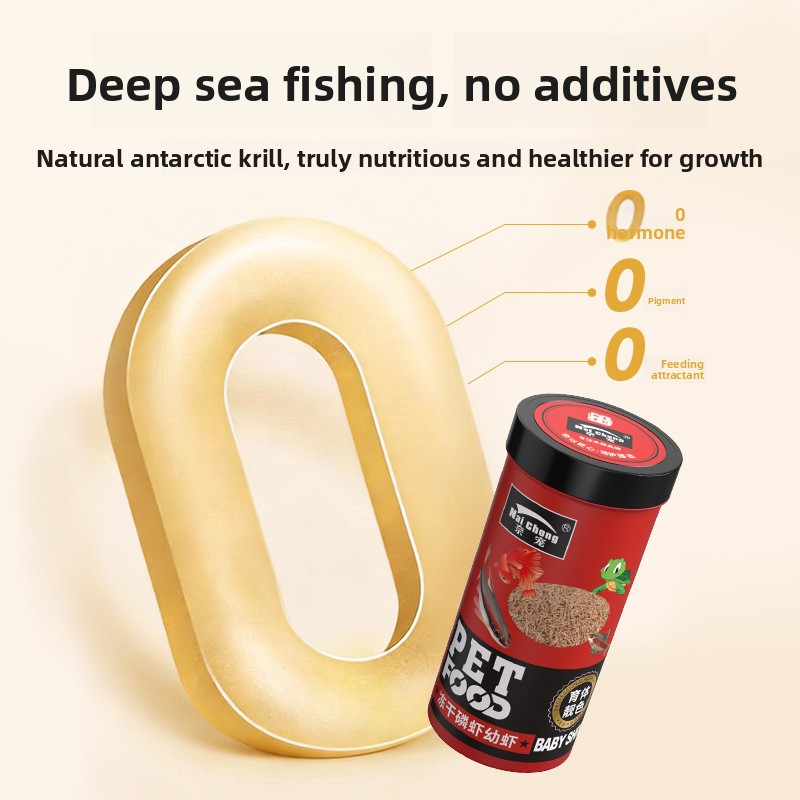 Naichong Krill Antártico Liofi - Baby Food Shrimp avaliação e preço