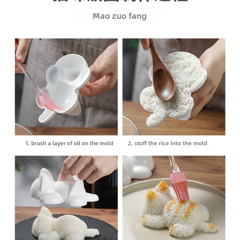 Molde japonês de rolo de arroz - Baby Food Japanese avaliação e preço